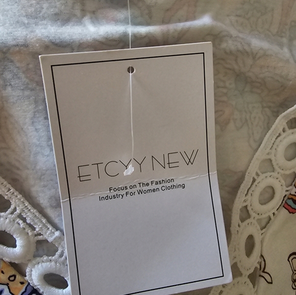Etcyy New Blouse S NWT - Picture 5 of 5